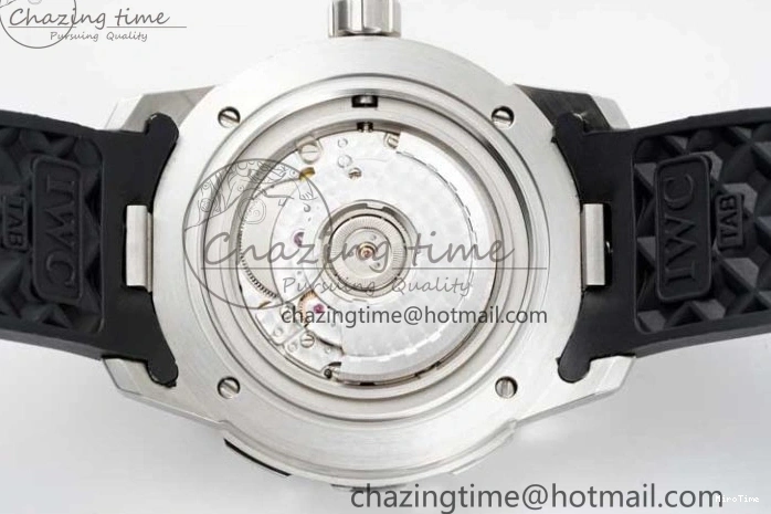 MIROTIME 0120 Aquatimer Automatic SS RSF 1:1 Best Edition White Orange Dial on Black Rubber Strap A Supportive 7069